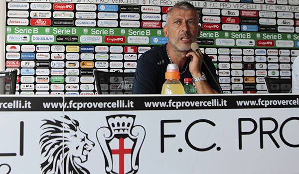 Cristiano Scazzola in conferenza (Foto Ivan Benedetto)