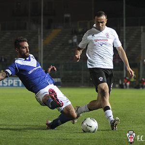 Ettore Marchi contro il Brescia (Foto Ivan Benedetto)