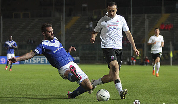 Ettore Marchi contro il Brescia (Foto Ivan Benedetto)