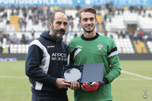 Andrea Zaccagno riceve il premio Apport (Foto Ivan Benedetto)