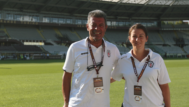 Giuseppe Sulpizio e Claudia Fin (Foto Ivan Benedetto)