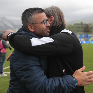 Antonio Di Natale e Francesco Modesto (Foto Ivan Benedetto)