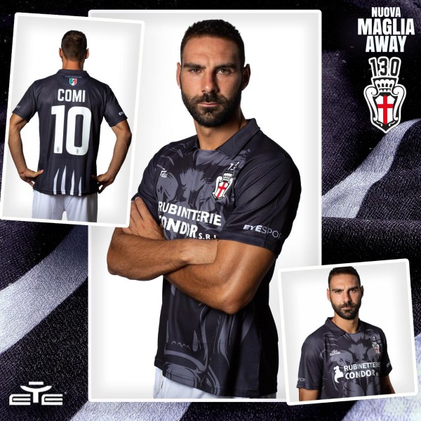 2022-23 PRO VERCELLI MAGLIA HOME SHIRT EYE - La Campionessa